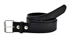Medium Black Belt for Buckles - M (33-35)