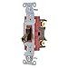 Wall Switch, 20A, Ivory, 2-Pole Type, Toggle