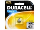 76S SR44 Duracell 1.5 Volt Silver Oxide Battery LR44 SR1154 MS76 EPX76 303 D303 D357