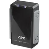 New APC P4V Wall-Mount Surge Protector With Coaxial Protection 4 Outlets Wall Mountable