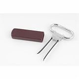 Two Prong Wine & Bar Cork Puller with Metal Handle