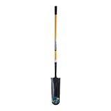 Ames True Temper SFGDS16L Jackson Fiberglass Long Handle Drain Spade, 16-Inch