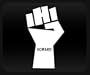 Howard Stern Fist - White Sticker Decal