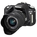 Pentax K110D SLR-Digitalkamera (6,1 Megapixel, Metallchassis) mit DA 18-55 / 3,5-5,6 und DA 50-200 Objektiv, Geh&auml;use schwarz