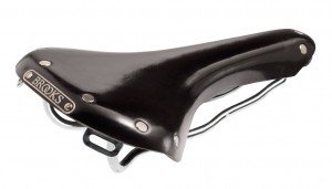 Brooks Swallow Classic Unique Leather Saddle (Colour: black) leather saddle