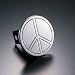 All Sales MFG Billet Aluminum Hitch Cover PlugPEACE SIGN HITCH COVER - Fits 2 inch Receiver Hitch
