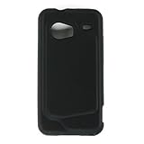 Premium Black Silicone Gel Skin Case Cover for HTC Incredible
