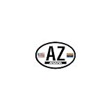 Arizona Oval Decal