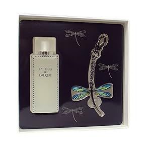 Perles De Lalique for Women By Lalique. This Gift Set Contains: Eau De Parfum Spray 3.4 Ounces + Purse Accessory