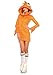 Leg Avenue Women's Cozy Goldfish Costume, Orange, Small