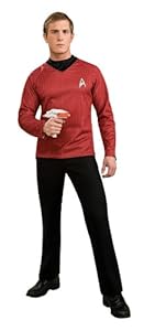 Rubie's Costume Star Trek Into Darkness Deluxe Scotty Shirt With Emblem, Red, X-Large Costume