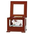 Gold Label Crystal Showcase Music Box, Carousel