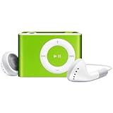 (GREEN) MINI CLIP ON MP3 PLAYER. IT SUPPORTS 1GB,2GB,4GB,8GB SDHC MEMORY CARDS SD/TF .MEMORY NOT INCLUDED (BULK PACKAGE)