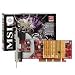 MSI RX9250-TD128 Grafikkarte AGP 128 MB Radeon 9250 DDR2 TV-Out DVI 64 Bit