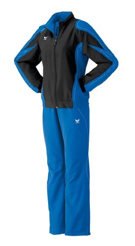 ERIMA Damen Racing Line Pr&auml;sentationsanzug, schwarz/new royal, 36 Preisvergleich