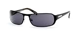 BANANA REPUBLIC JUDE/S 0003 Y1 MATTE BLACK FRAME SMOKE LENS METAL SUNGLASSES.
