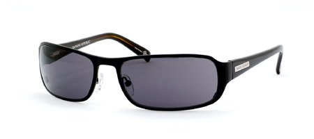 Click here to buy BANANA REPUBLIC JUDE S 0003 Y1 MATTE BLACK FRAME SMOKE LENS METAL SUNGLASSES..