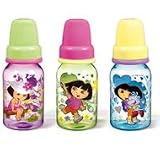 Munchkin: Dora BPA Free 4oz Bottle 3pk
