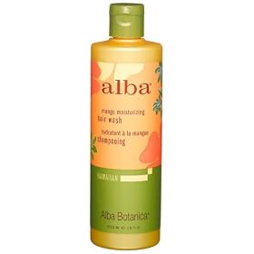 Alba Botanica Hawaiian Mango Body Builder Hair Wash, 12-Ounce Bottle (Pack of 2)