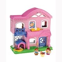 Fisher-Price Little People Busy Day Home - Pink