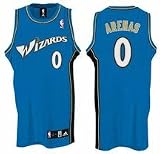 Gilbert Arenas Washington Wizards #0 Authentic Adidas NBA Basketball Jersey (Blue)