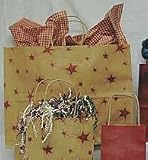Gift Bag - Primitive Star - X Large