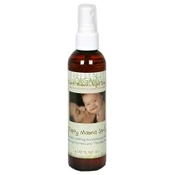 Earth Mama Angel Baby - Happy Mama Spray, 4 fl oz oil