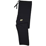 Purdue Boilermakers Black Scrub Pants