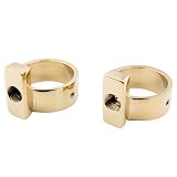 Kingston Brass CC432 Vintage Drain Bracelets For Supply Line Support From CC452, Polished Brass