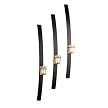 Flat Bar Sconces Set of 3 - Black Rust