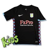 Aston Villa Boys Away Soccer Shirt 2010-11