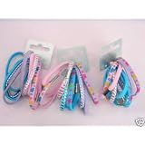 27 X Pink Lilac & Blue Hair Elastics/Bobblesby Chelsea Jones