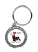 I Love My Field Spaniel Key Chain