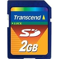 Transcend 2 GB SD Flash Memory Card TS2GSDC