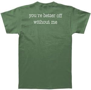 Ataris Men's Better Off T-shirt Large Green