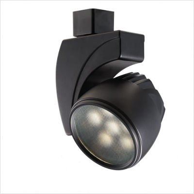WAC Lighting H-18S-CW-BK LED Track Fixture - 18W Cool White Spot, Black Finish