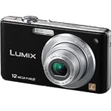 Panasonic Lumix DMC-FS12-K - Digital camera - compact - 12.1 Mpix - optical zoom: 4 x - supported memory: SD, SDHC - black