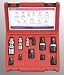 Genius UA-23411 11 Piece 1/4 , 3/8 & 1/2Dr. Impact Universal & Adapter Set