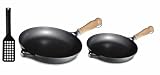 Berndes Tradition Fry pan Set, Includes 9-1/2-Inch Skillet, 11-Inch Skillet and Spatula