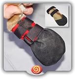 Ultra Paws 303MDR Medium, Red, Durable Dog Boot
