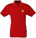 Ferrari Gold Trim Polo Shirt (Red)