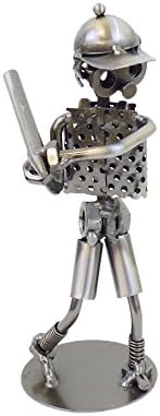 Metal Art Sculpture, Baseball Player