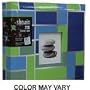 Kleer-Vu Photo / Memo Album with Window, Showin Frame Front, Window Glossy Collection, Pink Squares, Holds 200 4x6" Photos, 2 Per Page.