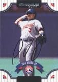 Jose Vidro, Montreal Expos, 2002 Donruss Autographed Card