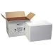 Polar Tech 247C Thermo Chill Insulated Carton with Foam Shipper, Medium, 17" Length x 10" Width x 12-3/8" Depth