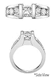 1 3/4 ct. tw. Diamond Engagement Ring in 14K White Gold