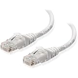 Cable Matters Cat6 Snagless Ethernet Patch Cable in White 20 Feet
