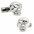 Sterling Skull Cufflinks