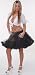 New Sexy Layered Tulle Crinoline Petticoat Black One Size Fits Most