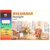 Sylvan Industries 40WA19/DAYLTE/4 40w Daylight Bulb A19 4pk (Pack of 12)
